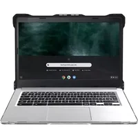 MAXCases Extreme Shell-L for HP G7/G6 Chromebook Clamshell 14" (Black/Clear). Case type: Shell case Maximum screen size: 35.6 cm (14") Surface coloration: Monochromatic