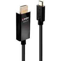 Lindy 1m USB Type C to HDMI 4K60 Adapter Cable with HDR