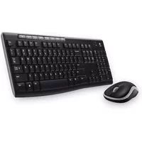 Logitech Wireless Combo MK270. Keyboard form factor: Full-size (100%). Keyboard style: Straight. Connectivity technology: Wired Device interface: RF Wireless Keyboard layout: QWERTZ Recommended usage: Home. Product colour: Black. Mouse included