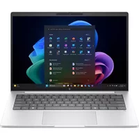 HP EliteBook 8 G1a Next Gen AI PC Wolf Pro Security Edition Copilot+ PC AMD Ryzen AI 7 350 Laptop 35.6 cm (14") WUXGA 24 GB DDR5-SDRAM 512 GB SSD Wi-Fi 6E (802.11ax) Windows 11 Pro Silver