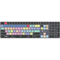 Logickeyboard KB-PPROCC-TPC keyboard Home/Office USB + Bluetooth QWERTY UK English Black