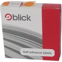 Blick Labels Dispenser Pack Circles Orange 19mm (Pack 1280 Labels) - RS011859