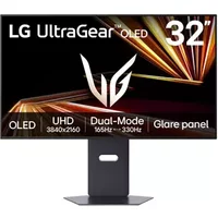 LG UltraGear 32GX850A-B 32" OLED Dual Refresh Ultra HD 4K 165Hz / Full HD 330Hz 0.03ms Height Adjustable Gaming Monitor