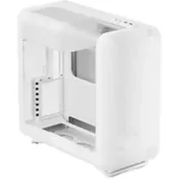 Hyte X50 ATX Mid-Tower PC Case Laminated Acoustic Glass – Snow White - CS-HYTE-X50G-WW