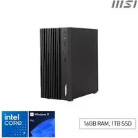 MSI Pro DP180 14A Intel Core 7 14700, Desktop PC, DP180 14A, SFF, Mini Computer, HTPC, (16GB RAM, 1TB Storage, Windows 11 ), Intel Graphics/DDR5/Dual HDMI/Dual LAN/WiFi 6E/BT 5.3