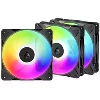 ARCTIC Freezer P14 Pro Reverse A-RGB - 3 Pack - 140 mm A-RGB PWM Fan with Cable Splitter Fan 14 cm 166.5 m/h Black