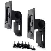 Ergotron Dual Monitor Tilt Pivot Kit mounting kit - for 2 monitors - black