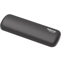 Fellowes Breyta - Wrist rest - black. Product colour: Black Material: Silicone Certification: EN ISO 9241-5. Width: 60 mm Depth: 180 mm Height: 17.5 mm. Quantity per pack: 1 pc(s)
