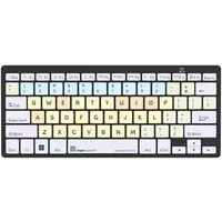LogicKeyboard Dyslexie - keyboard - Windows - 60% mini - QWERTY - English - Europe - black Input Device