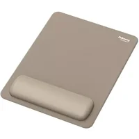 Fellowes Breyta 100142564. Width: 280 mm Depth: 210 mm. Product colour: Sand Surface coloration: Monochromatic Wrist rest