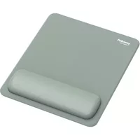 Fellowes Breyta Mouse Mat Wrist Rest Mouse Pad Wrist Support with Antibacterial Protection Ergonomic Mouse Mat Sage