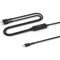 Belkin CAC004HQ1.5MBK USB cable USB 2.0 1.5 m USB C 2 x USB C 0.48 Gbit/s 140 W Black