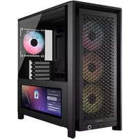 Corsair Frame 4000D LCD RS ARGB Mid-Tower PC Case with 14.5" Xeneon Edge LCD - Black - CC-9011326-WW
