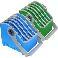 LocknCharge LNC10527 portable device management cart/cabinet Portable device management case Blue, Green