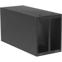 Sonnet DM-ENC-2M-D External Graphics card enclosure Black Aluminium