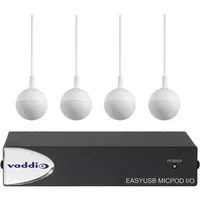 Vaddio EasyUSB MicPOD I/O with Four CeilingMICs