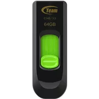 Team Group C145 USB flash drive 64 GB USB Type-A 3.2 Gen 1 (3.1 Gen 1) Black, Green