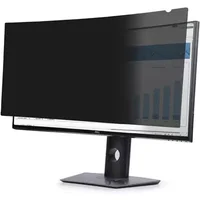 StarTech.com Privacy Screen For Dell U3824DW Curved Ultrawide 21:9 Monitor, Double-Sided Filter Matte/Glossy, Computer Monitor Screen Protector, TAA-Compliant