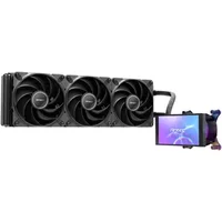 Antec Vortex View 360 Black AIO Liquid CPU Cooler, Massive 5-Inch Rotatable IPS LCD Display, 9th Gen Asetek Pump for 400W TDP - CPU Coolers - Liquid Cooling