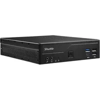 Shuttle Slim PC DH610 , S1700, 1x HDMI, 2x DP , 1x 2.5", 2x M.2, 2x LAN (Intel 1G + 2.5G), 2x COM, 24/7 permanent operation, incl. VESA