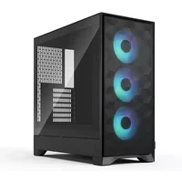 Fractal Design Pop 2 Air TG RGB ATX Tempered Glass Midi Tower - Black - FD-C-POA2A-03