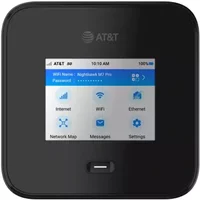 NETGEAR Nighthaw M7 Pro Cellular network router Black Portable LCD 7.11 cm (2.8") Gigabit Ethernet