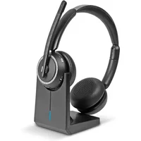 Lindy L118 Wireless Noise Cancelling Headset & Charging Base