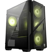 MSI MAG FORGE M110R AIRFLOW Tempered Glass Mini Tower ATX Gaming PC Case - Black