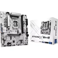 ASRock B760M-X Gen5 Intel 1700 Socket Motherboard, Micro-ATX, 2x DDR5 Slots, 2x M.2 Socket, 2.5GbE LAN, 1x DisplayPort / 1x HDMI Port - Intel Motherboards - Gaming Motherboards