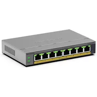 NETGEAR GS108EPP Unmanaged Gigabit Ethernet (10/100/1000) Full duplex Power over Ethernet (PoE) Desktop/Wall-Mounting