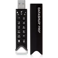iStorage datAshur PRO2 32 GB | Secure Flash Drive | FIPS 140-2 Level 3 Certified | AES-XTS 256-bit hardware encryption | Password protected | Dust/Water-Resistant |
