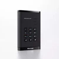 iStorage diskAshur PRO HDD 500GB | Secure Portable Hard Drive |FIPS 140-3 Level 3 compliant | AES-XTS 256-bit Hardware Encryption | PIN protected | OS & Platform Independent |GDPR TAA Compliant|Brute force hack defence | Dust/Water Resistant 500 G