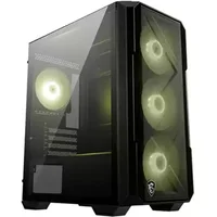MSI MAG FORGE M120R AIRFLOW Mini Tower PC Black Transparent micro ATX Mini-ITX Tempered glass Gaming
