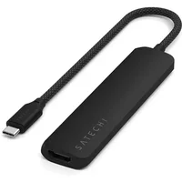 Satechi ST-P6SK interface hub USB Type-C 10000 Mbit/s Black