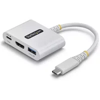 StarTech.com USB-C to HDMI Multiport Adapter with 140W PD Charging, 4K 60Hz HDMI, USB 5Gbps Hub, Mini Dock For MacBook / Dell / Thinkpad / HP / iPad / Tablets