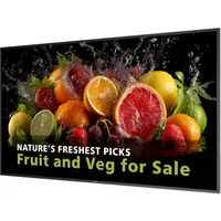 Philips 5000 series 86BDL5050D/00 Signage Display 2.18 m (86") LCD Wi-Fi 600 cd/m Full HD Black Built-in processor Android