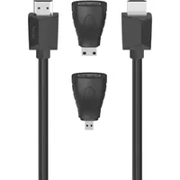 Hama 00200705 HDMI cable 1.5 m HDMI Type A (Standard) Black
