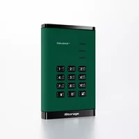 iStorage diskAshur3 SSD 256-bit 2TB - Green 2 TB 2.5" USB Type-A / USB Type-C 3.2 Gen 1 (3.1 Gen 1) 448 MB/s Green