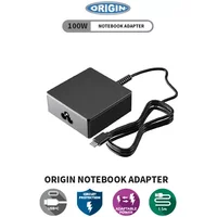 Origin Storage 100W USB-C Adapter with UK Cable