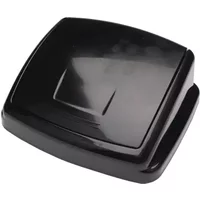 2Work Swing Bin Lid 50 Litre Black H12W02392 2W02392