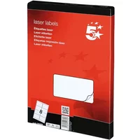 Office Multipurpose Labels Laser Copier Inkjet 8 per Sheet 99.1x67.7mm