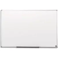 5 Star Office Whiteboard Drywipe Magnetic with Pen Tray and Aluminium