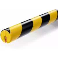Durable Yellow, Black Impact Protector 1 m x 25mm