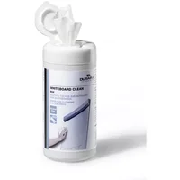 Durable Streak-Free Whiteboard Screen Cleaning Wipes - Tub of 100 in White | Size: 1 Pack