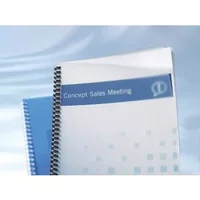Gbc Polyclearview A4 Bind Cover PK50 - Binding Covers - Clear Binding Covers