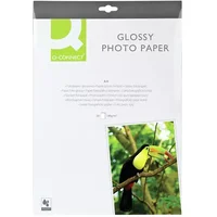 Q-Connect Photo A4 Gloss Paper PK20 - A4 Gloss Photo Paper - Inkjet Paper