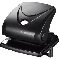 Q-Connect Standard Duty Hole Punch 30 Sheet Black 827P KF01235