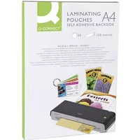 Q-Connect Laminating Pouch A4 PK25 - Laminating Supplies - Laminating Pouches