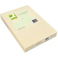 Q-Connect Cream A4 Copier Paper 80gsm Ream Pack of 500 KF01092 KF01092