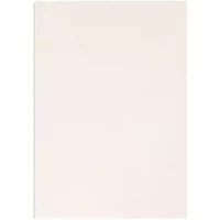 Q-Connect A4 White Leathergrain Comb Binder Cover Pack of 100 KF00502
